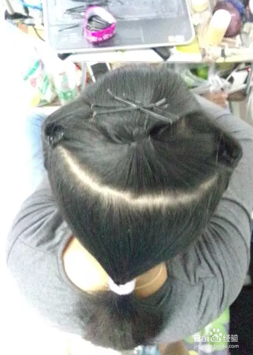 素素白浅的发型教程