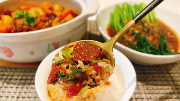 番茄土豆炖牛腩