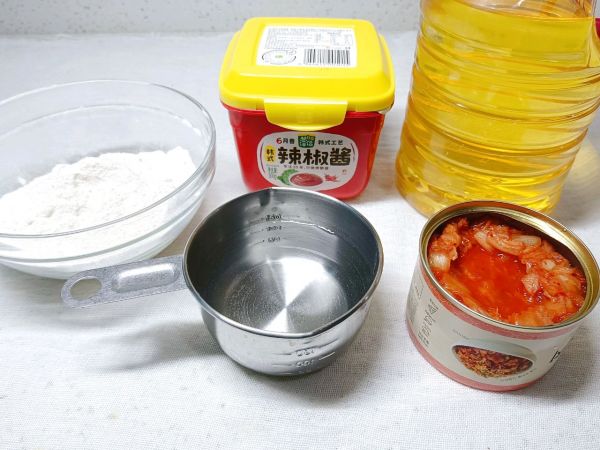 韩式辣酱泡菜饼