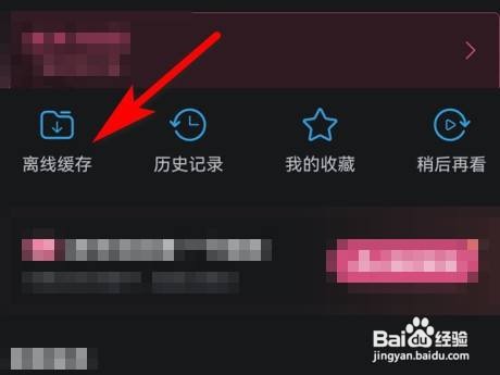 哔哩哔哩怎么查看离线缓存的内容