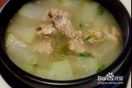 做冬瓜排骨汤—清蒸做法