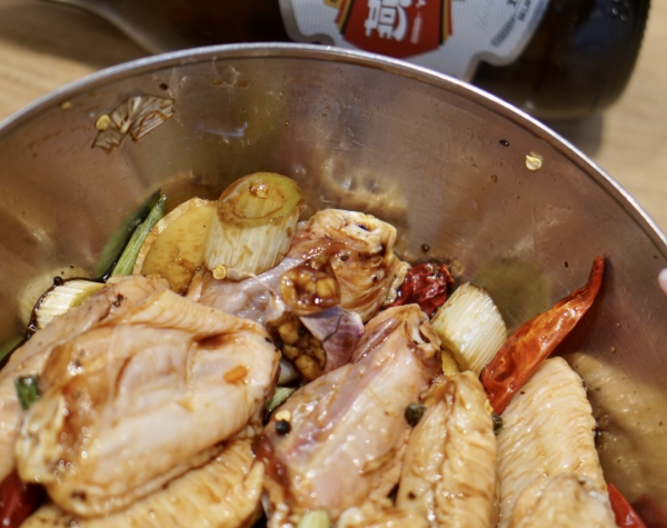 啤酒土豆烤鸡翅