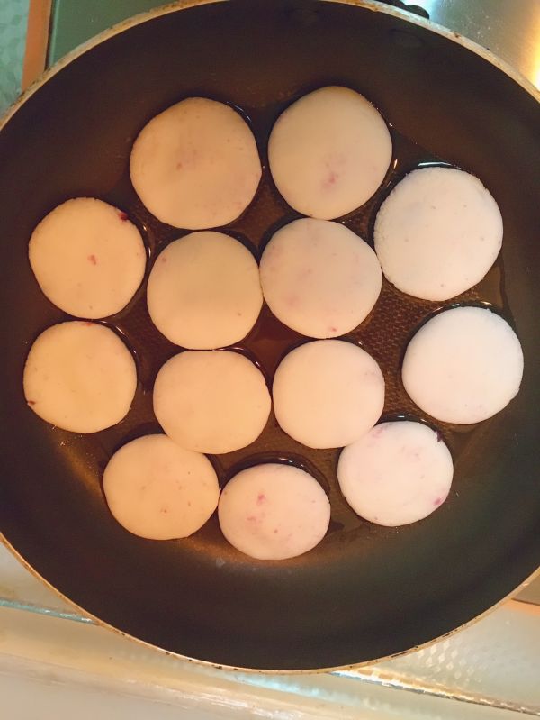 紫薯芋泥糯米饼