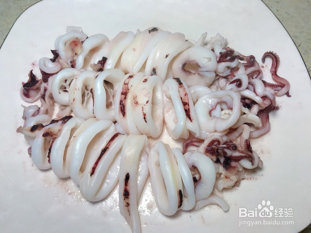 清蒸鱿鱼做法