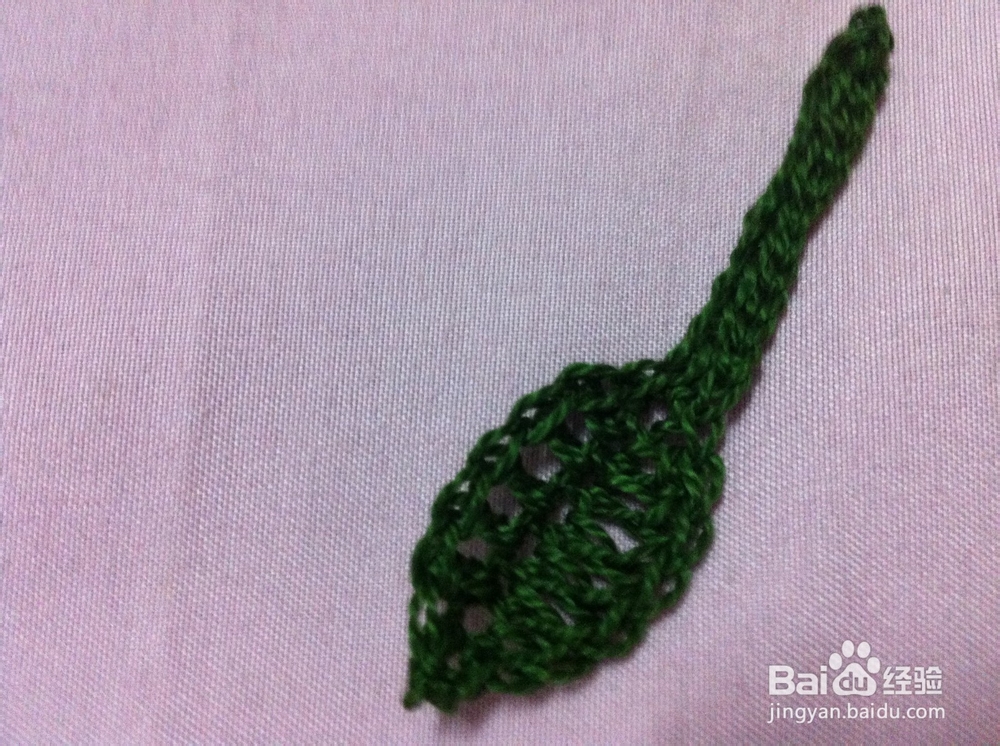 如何用钩针编织钩出新鲜美味的毛衣装饰樱桃