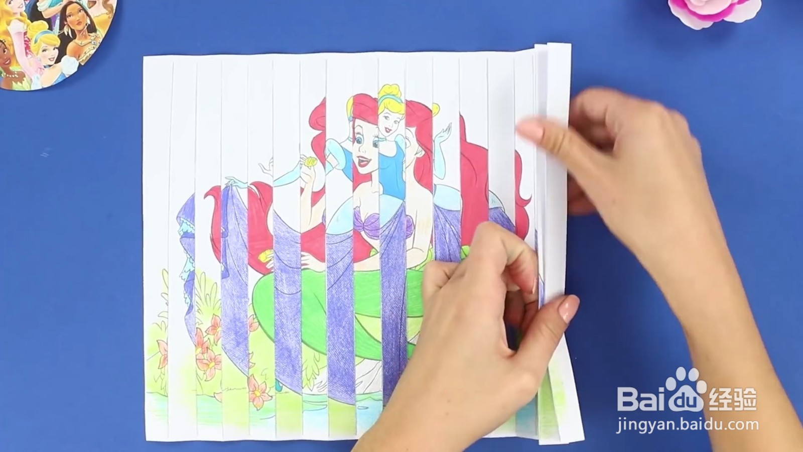 如何用涂色卡制作好看的图片