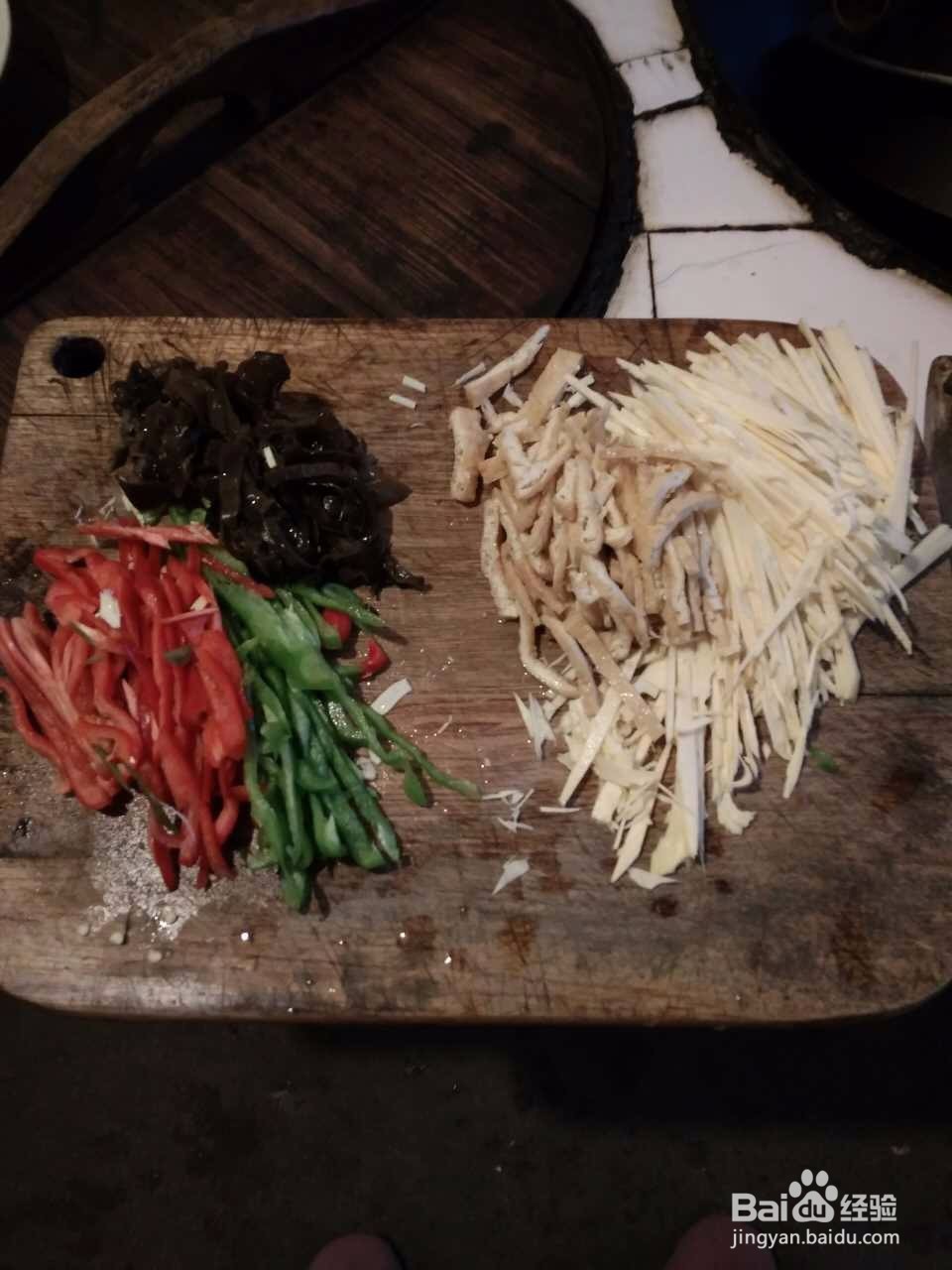 炒鲜丝的做法