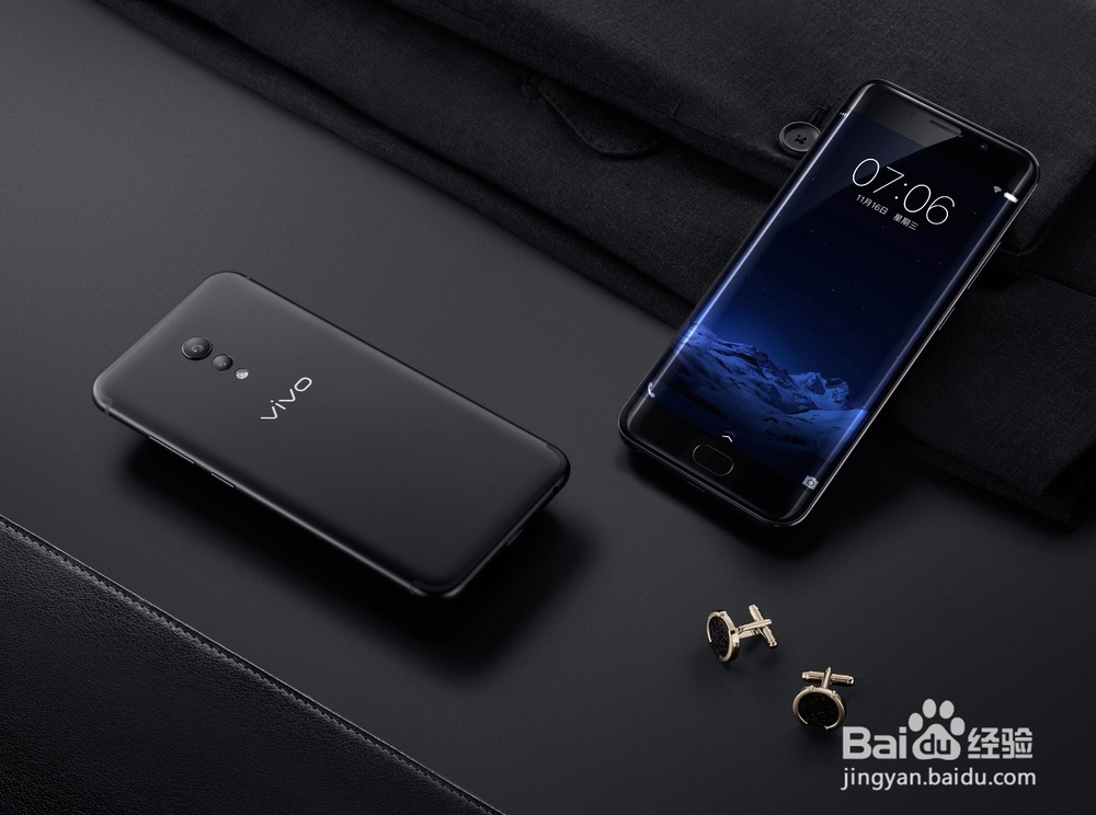 vivo Xplay6磨砂黑真机大片,曲屏双摄旗舰