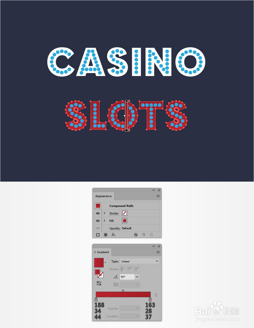 如何在Illustrator中制作3D电影文字效果