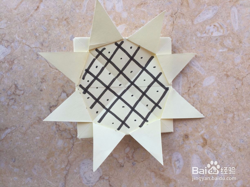 向日葵手工折纸