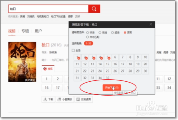 如何把搜狐视频下载到电脑里？
