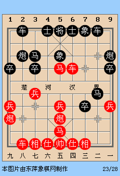 象棋开局之五九炮对黑飞右象（2）