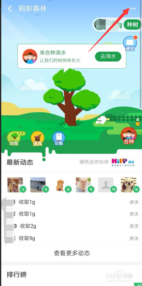 蚂蚁森林如何关闭