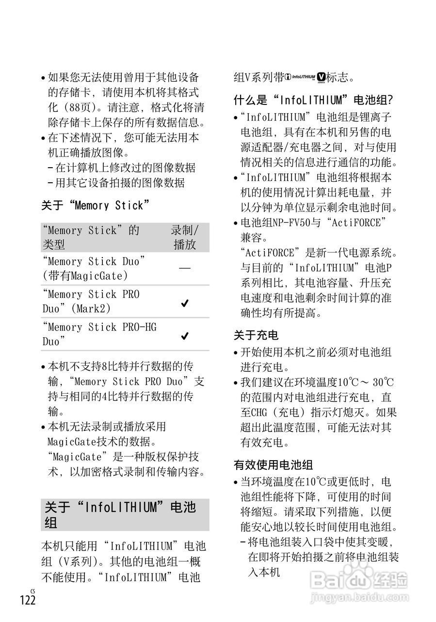 索尼HDR-CX250E数码摄相机使用说明书:[13]