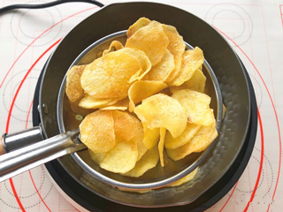 香脆炸薯片怎么做