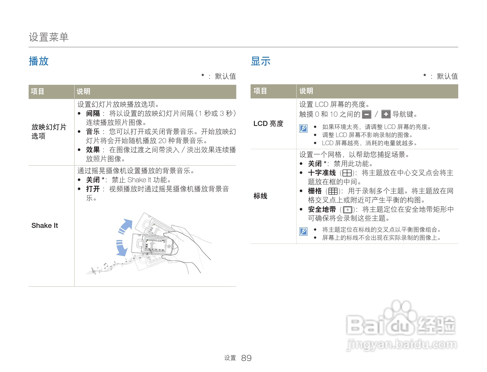 三星HMX-Q200TP高清晰数码摄像机使用说明书:[9]