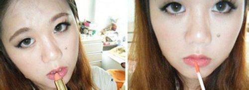 丑女大变身教你烟熏妆的画法