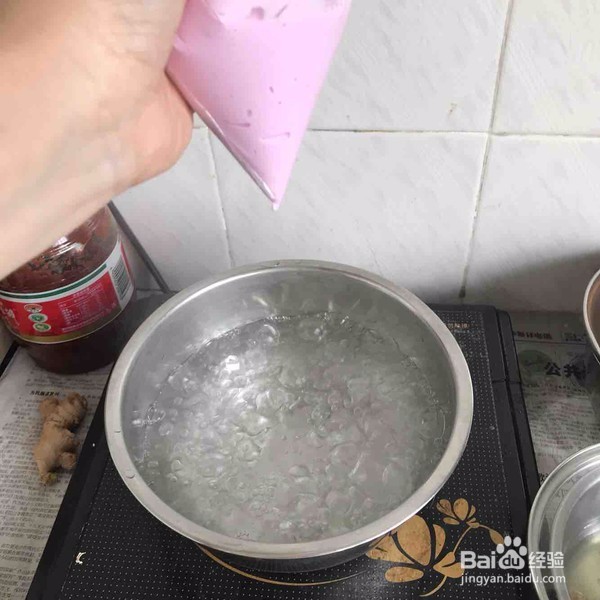 火龙果冰粉的做法