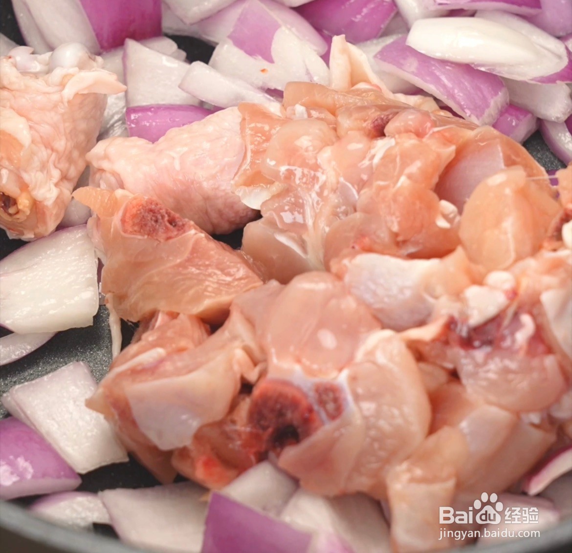 咖喱鸡腿饭的做法