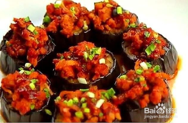 家庭自制肉末茄子