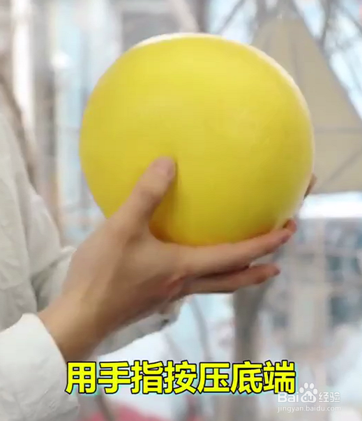 怎么挑选一个皮薄、果肉丰满的甜柚子？