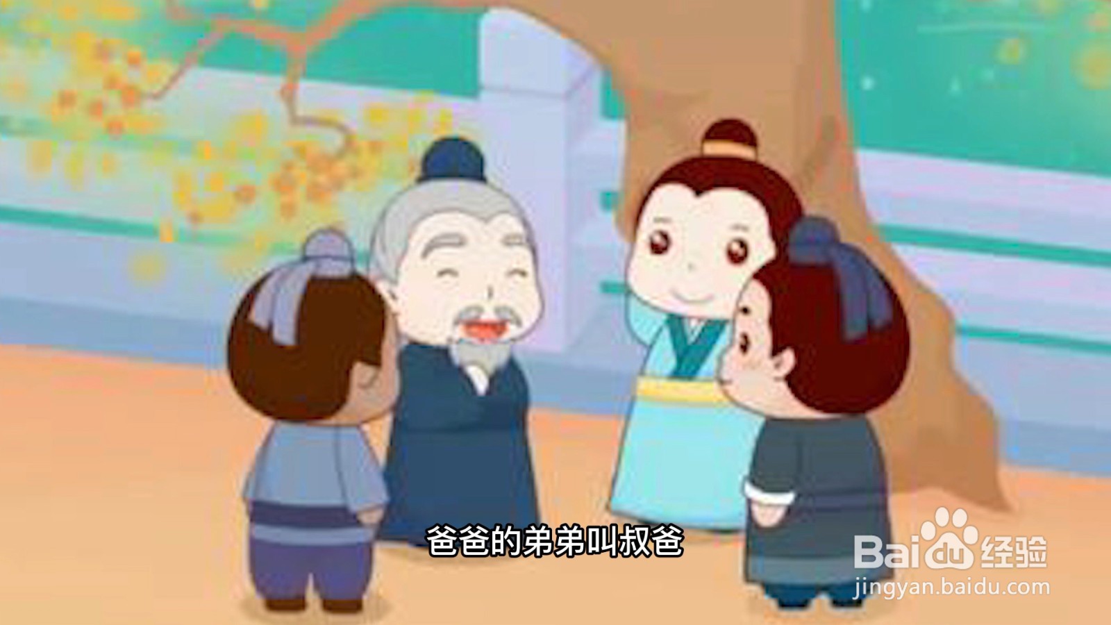 爸爸的弟弟叫什么称呼