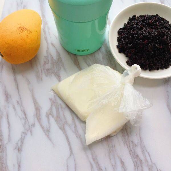 芒果白雪黑糯米