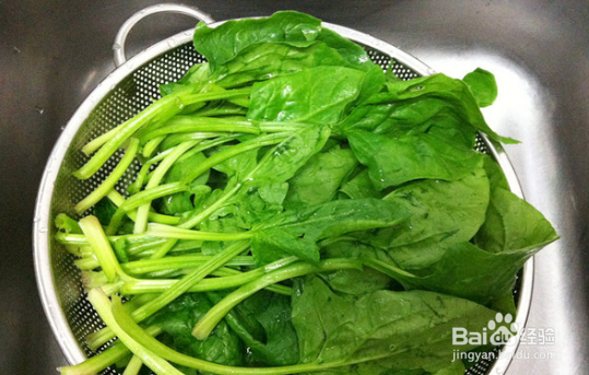 上汤菠菜的做法
