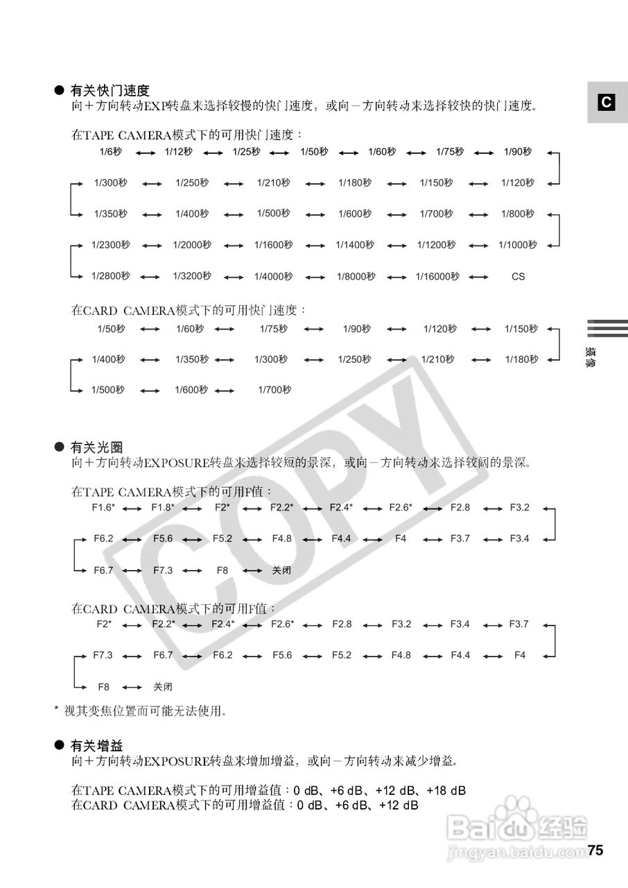 佳能XM2数码摄像机使用说明书:[8]