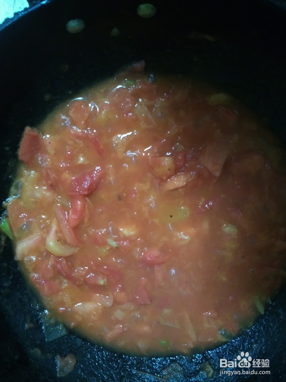 清凉一夏:西红柿打卤面