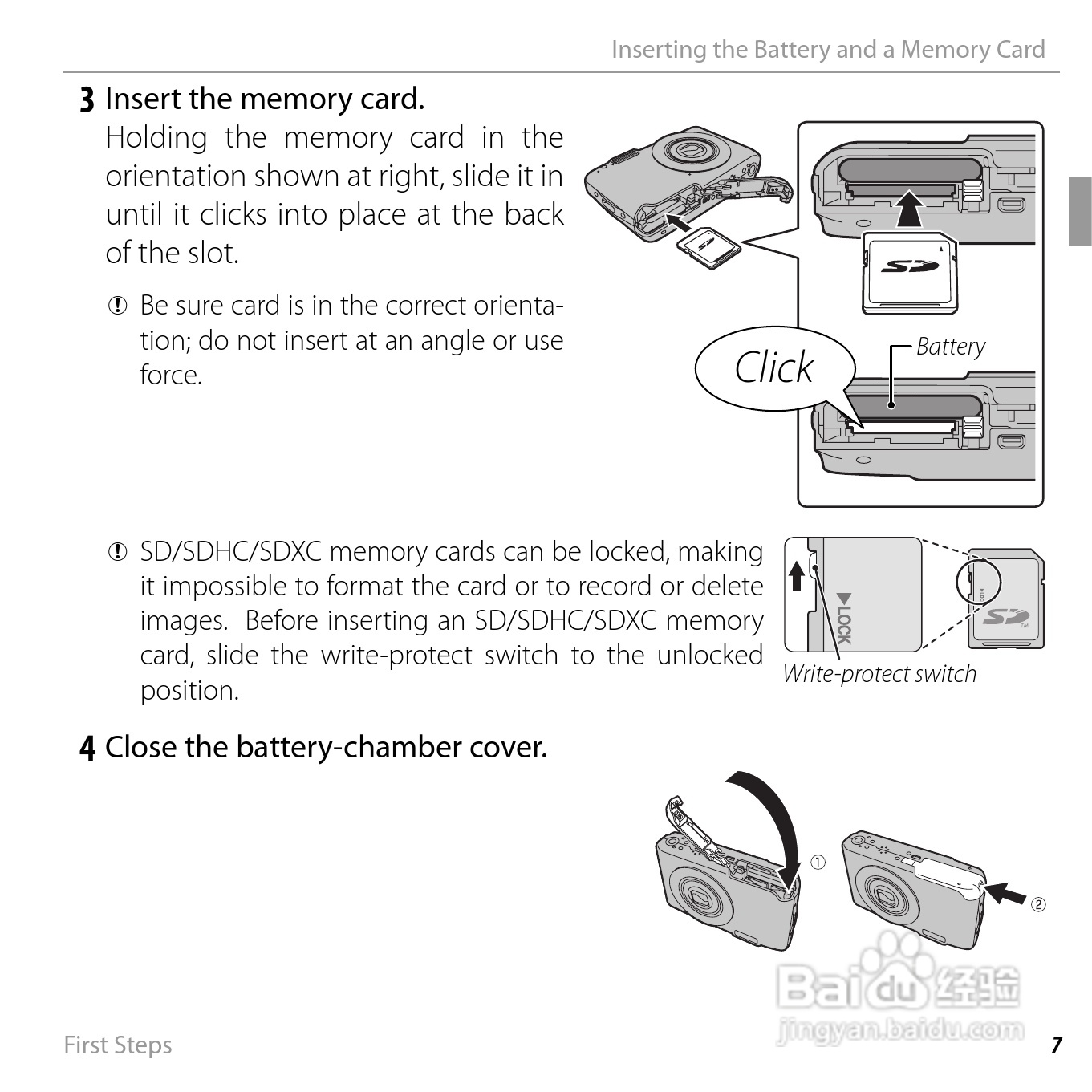 富士JX500数码相机用户手册:[3]