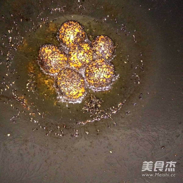 炸红薯丸子的做法