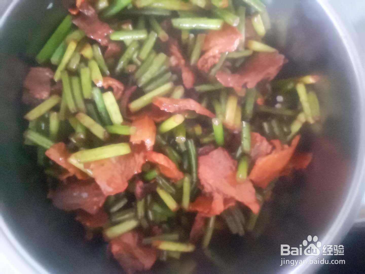 蒜苔炒肉怎么做
