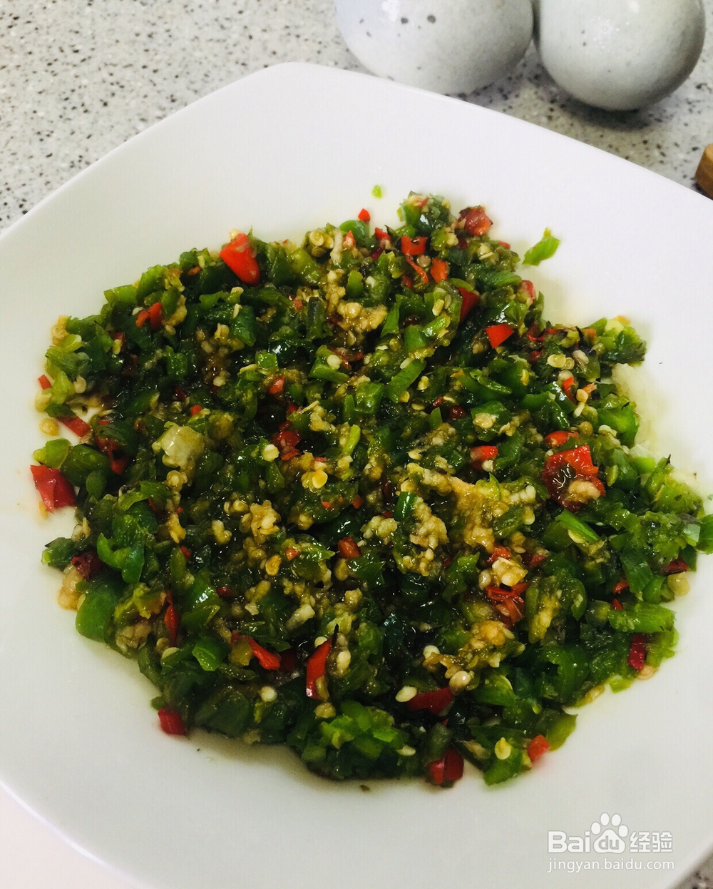 好吃到哭的尖椒皮蛋