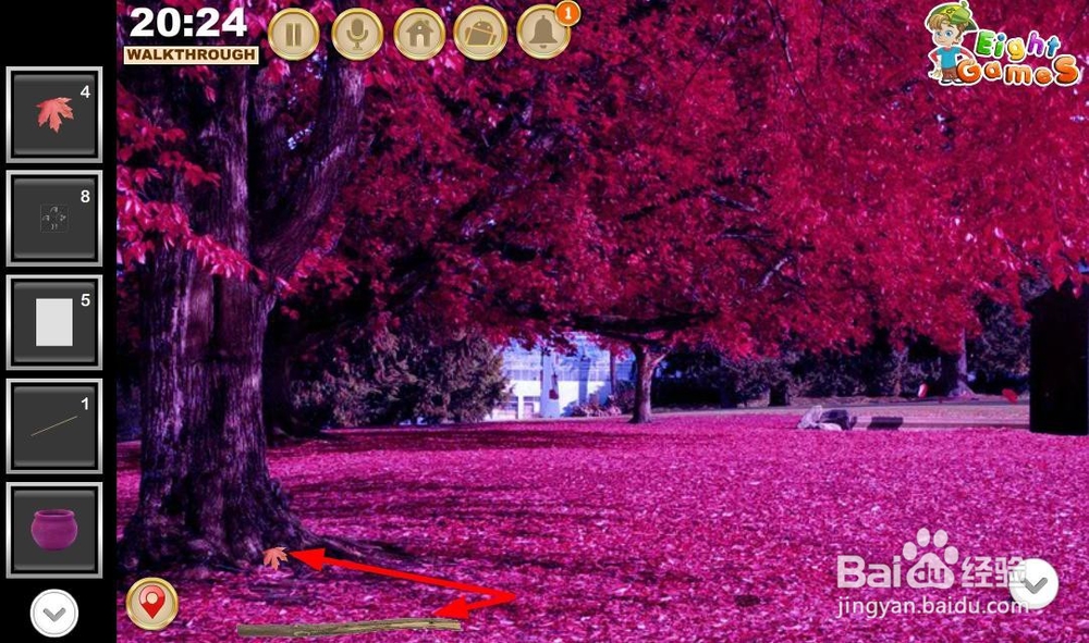 粉红色森林逃脱游戏攻略