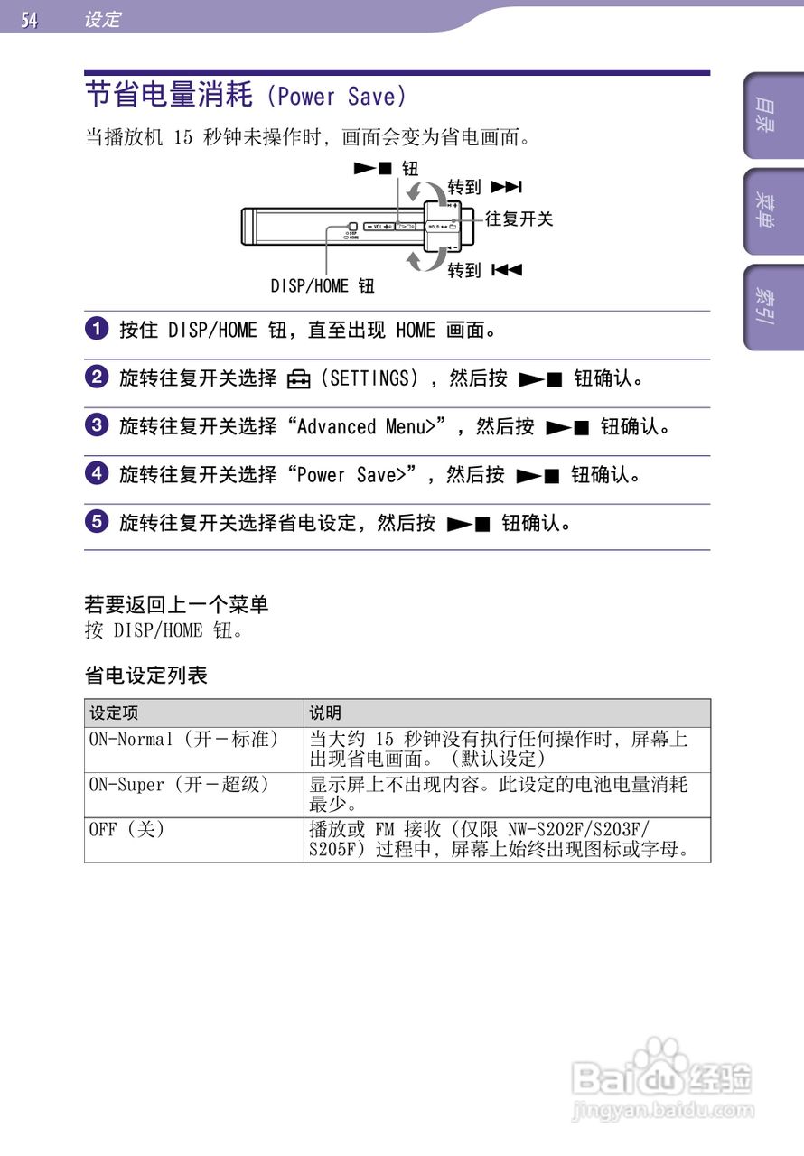 索尼SONY NW-S203F数码影音使用说明书:[6]