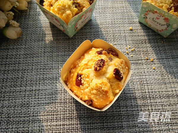 最简单的蛋糕——酥粒葡萄干麦芬