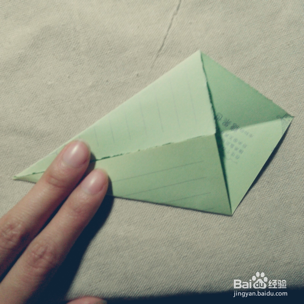 和小朋友一起用废纸折动物吧：[15]折小猴子