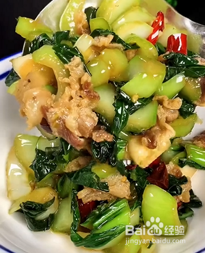 如何炒美味油冬菜