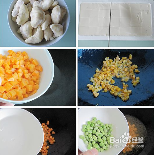 鲜菱虾仁豆腐汤