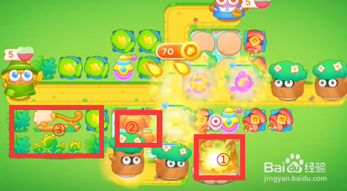 保卫萝卜4绿野奇缘56关攻略图解法攻略