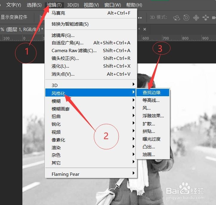 通过PS把喜欢的照片制作成粉笔画效果