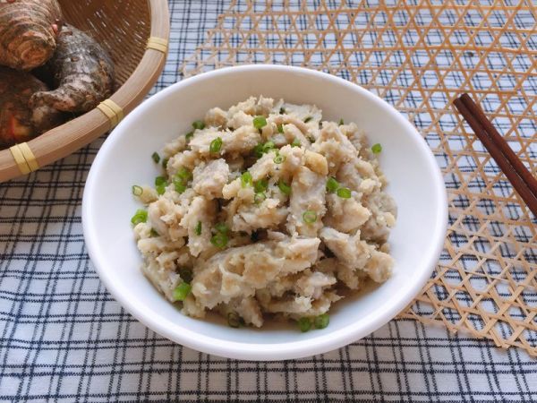 菜籽油葱香芋头