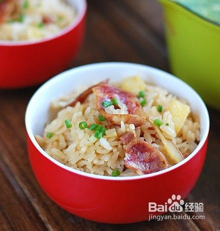 土豆腊味饭怎么做