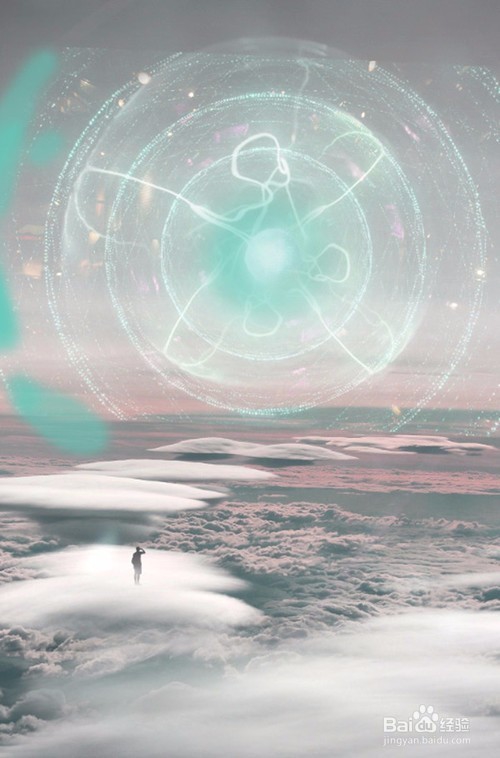 PS教程,逼真云端特效打造教学。