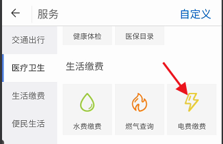 智慧阜南APP如何在线查询电费 信息