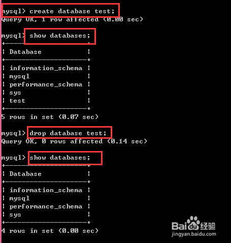 MySQL数据库常用命令介绍