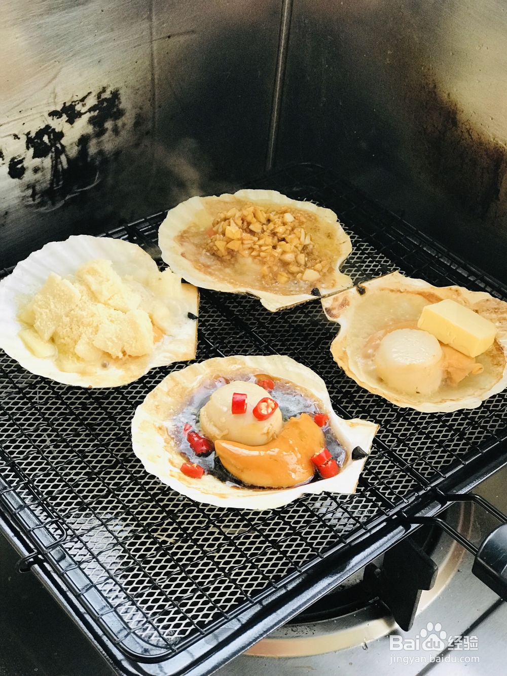一次就学会的烤扇贝
