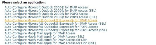 cpanel客户端如何配置邮件客户端【英文版】