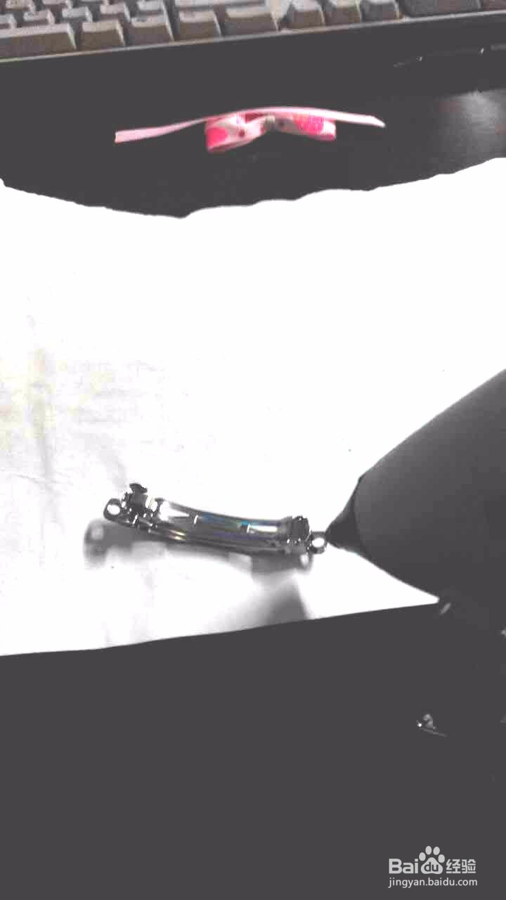 儿童头饰蝴蝶结手工diy